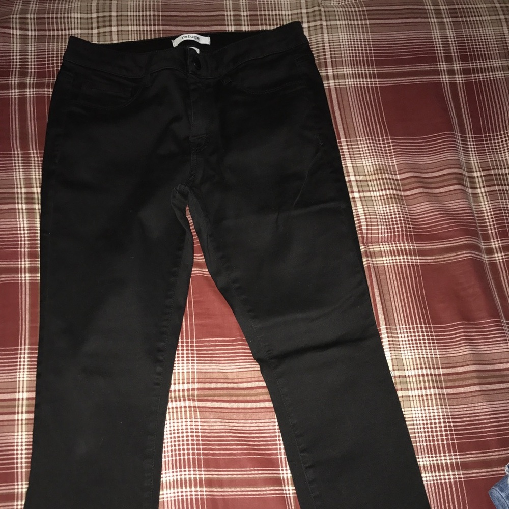 Black skinny jeans from Charlotte Russe